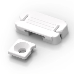 Screw Mount Bracket Set for Pleated Blind – 4 pcs | STOFFTEX