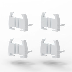 Aluminium Profile End Cap for Pleated Blinds | Stofftex