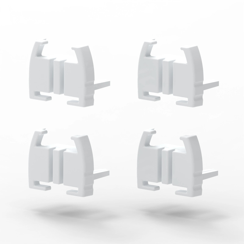 Aluminium Profile End Cap for Pleated Blinds | Stofftex